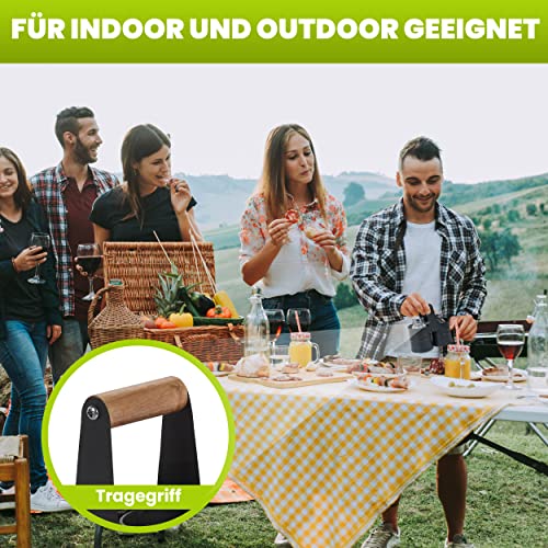 Salz- und Pfefferstreuer Set mit Halterung für Gastronomie und Haushalt