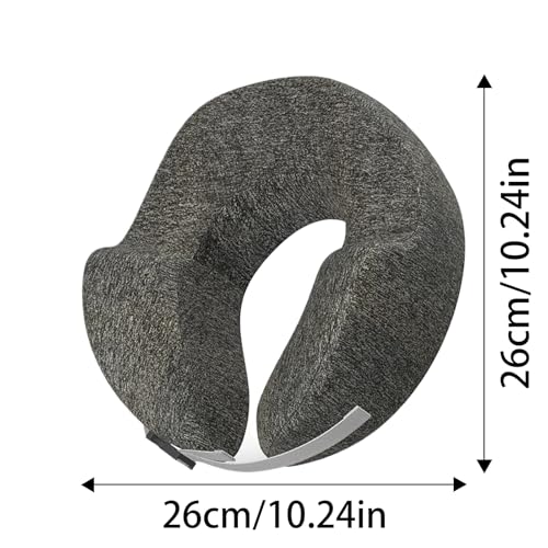 Coussin de nuque pour voyage en forme de U oreiller léger lavable et compact