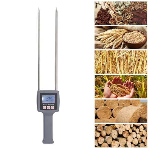 Probador de humedad de heno digital con sensor de alta precisión 2