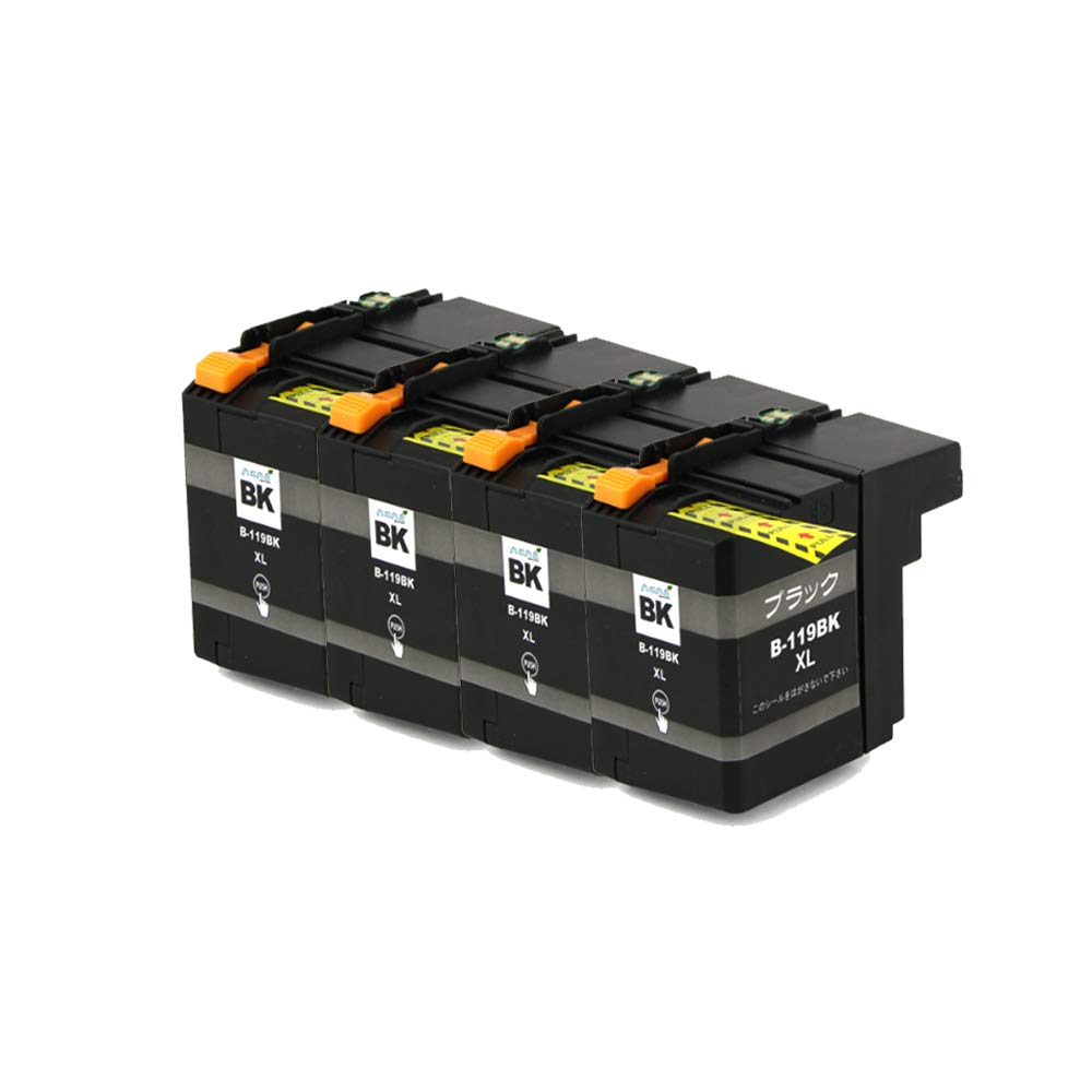 Amazon.co.jp: brother ブラザー LC119BK (B-119BK) - 4本セット