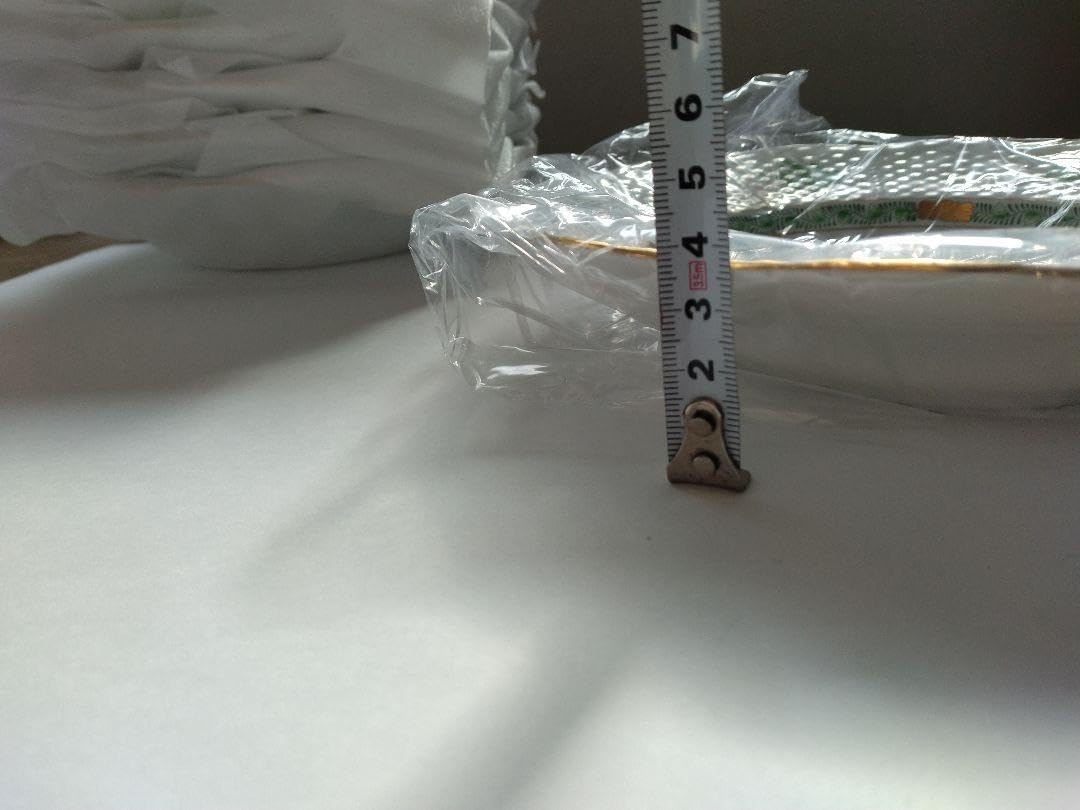 ヘレンド アポニーグリーン 中皿 スーププレート 約20.5cm 6枚 ア