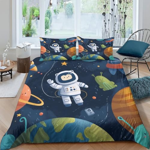 Aventure spatiale housse de couette pour chambre garçon - 4