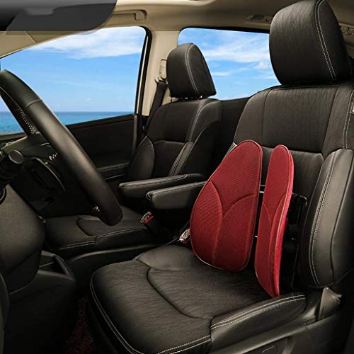 Coussin Lombaire Ergonomique - Support de soutien dos respirant avec sangle réglable - 4