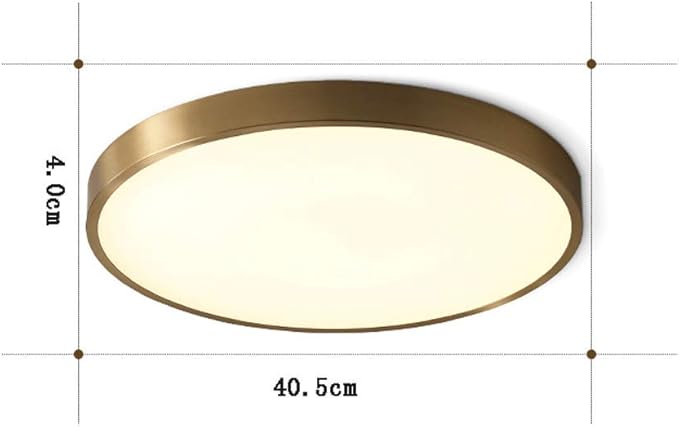 YYDS Plafondlamp Slim Amerikaanse Eenvoudige transmissie met een hoge Light Source Restaurant Fashion Copper Living Room Ceiling Lamp Verlichtingslamp photo 2