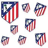 Desert Cactus Atletico Madrid Sticker Decal Vinyl Atleti de Madrid Spanish Futbol Soccer Laptop Water Bottle Car Scrapbook (Type 3-1)