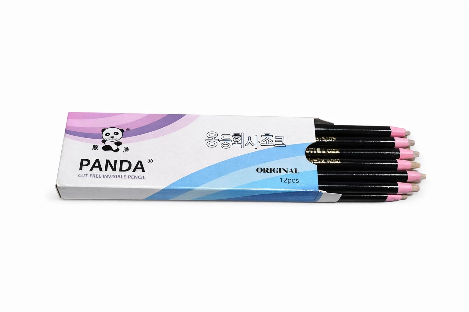 PANDA CHALK Cut-Free Invisible Wax Pencil for Writing Marking on Fabric Garment and Shoes-image-26