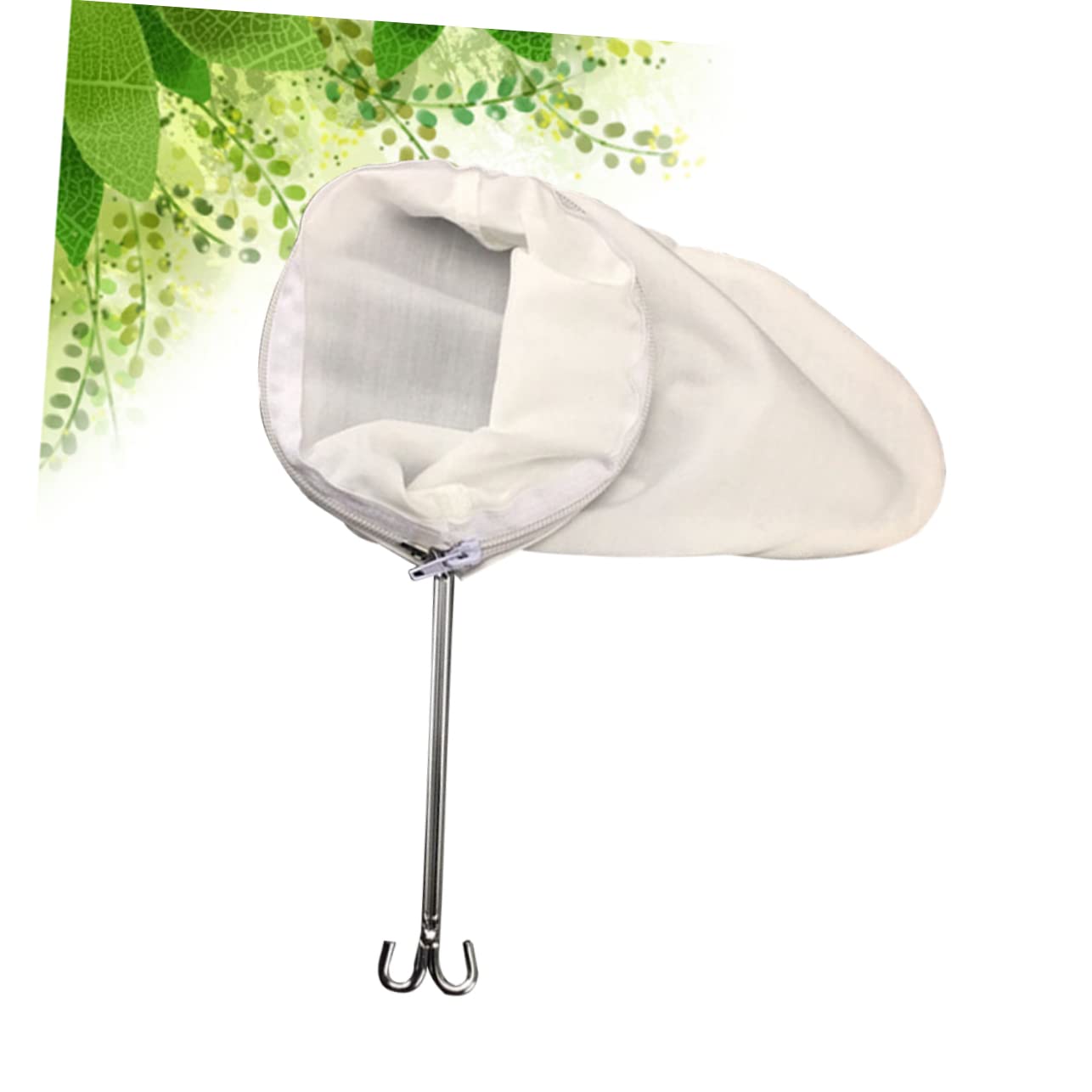 BESTonZON 3pièces De Filtration Réutilisable Flanelle Pour Café Et Thé Avec Cadre Acier Inoxydable Accessoires Pour Préparation De Café