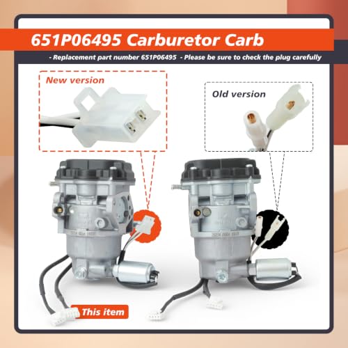 Image of 651P06495 Carburetor Compatible with Cub Cadet XT1 LT42 IntelliPower 547cc Engines Model 13A6A9TSA10 Lawn Mower Carb Replacement for Huayi AX90 Series HU Hua HUB HUC
