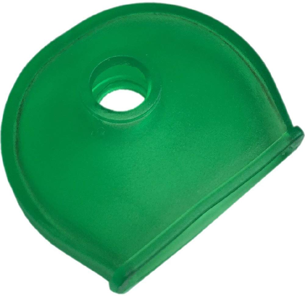 Fort Fasteners Key Cover Caps 25mm Fluorescent Green Mega 200 Key Caps