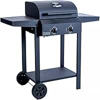 Churrasqueira A Gás Portátil 2 Queimadores Estilo Americana Frank Grill