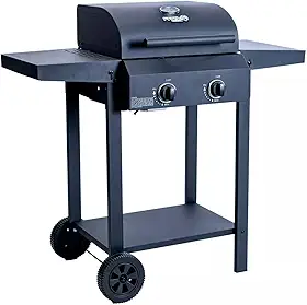 Churrasqueira A Gás Portátil 2 Queimadores Estilo Americana Frank Grill