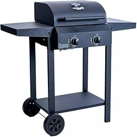 Churrasqueira A Gás Portátil 2 Queimadores Estilo Americana Frank Grill