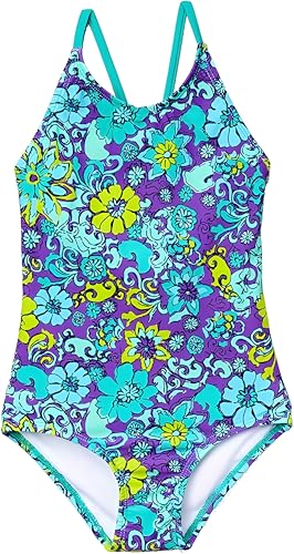 Image of Kanu Surf Girls Daisy Beach Sport One Piece Swimsuit