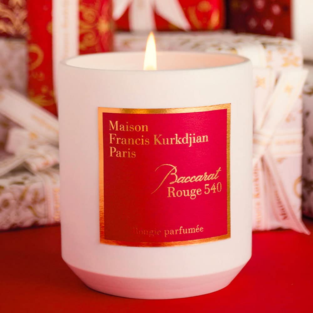 Francis Kurkdjian Baccarat Rouge キャンドル Baccarat Rouge 540 da Maison Francis Kurkdjian Candle, floral