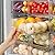 MANO 2Pack Clear Fridge Drawers Pull Out Stackable Refrigerator Drawer Organizer Bins Pantry Storage Box Plastic Food Containers for Kitchen Bathroom Office Closet (Large)