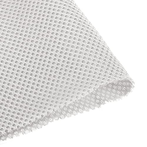 uxcell Light Grey Speaker Mesh Grill Cloth (not Cane Webbing) Stereo Box Fabric Dustproof Cloth 50cm x 160cm 20 inches x 63 inches