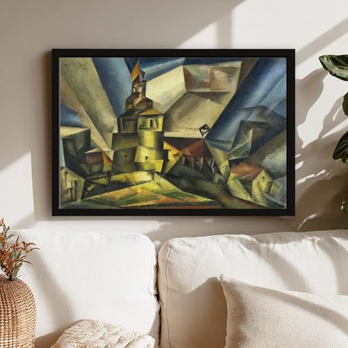 Tableau WCYB Markwippach Lyonel Feininger toile déco murale 20x30 - 7