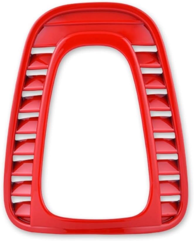 Car Air Outlet Vent Cover Shell Hollowed-Out Full Frame Exterior Decorative Trim Sticker Compatible with MINI Cooper F Series F60 Countryman 2017+ (Gold Jack)