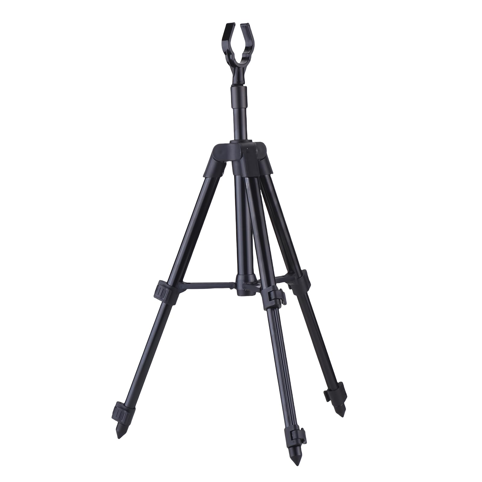 Soporte para Ca?a de Pescar, Tr¨ªpode Telesc¨®pico Port¨¢til con Ajustable y Base Estable Compatible con Todas las Ca?as (RP135-1-S)