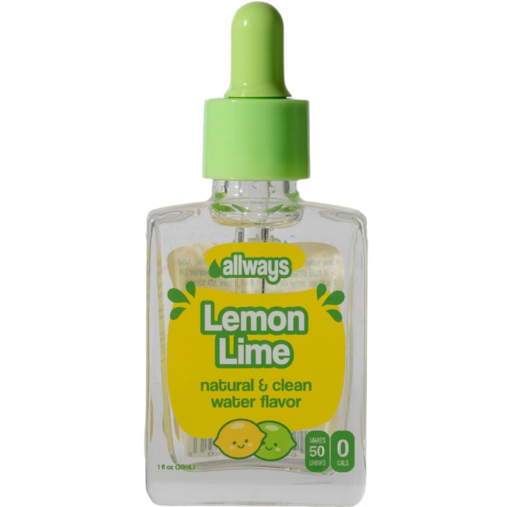 Amazon.com: Allways Drops Natural Lemon Lime Water Enhancer
