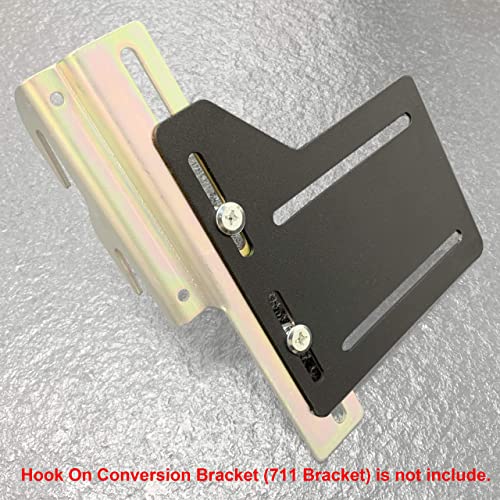 Appacare 2Pcs Bed Frame Brackets Adapter For Headboard Extra, Heavy Duty Bed Modification Plate, Headboard Attachment Bracket With Hardware #TOP4