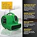 XPOWER P-430AT Pro 1/3 HP 2000 CFM Centrifugal Air Mover, Carpet Dryer, Floor Fan, Blower, Daisy Chain, for Water Damage Restoration, Janitorial, Plumbing, Home Use