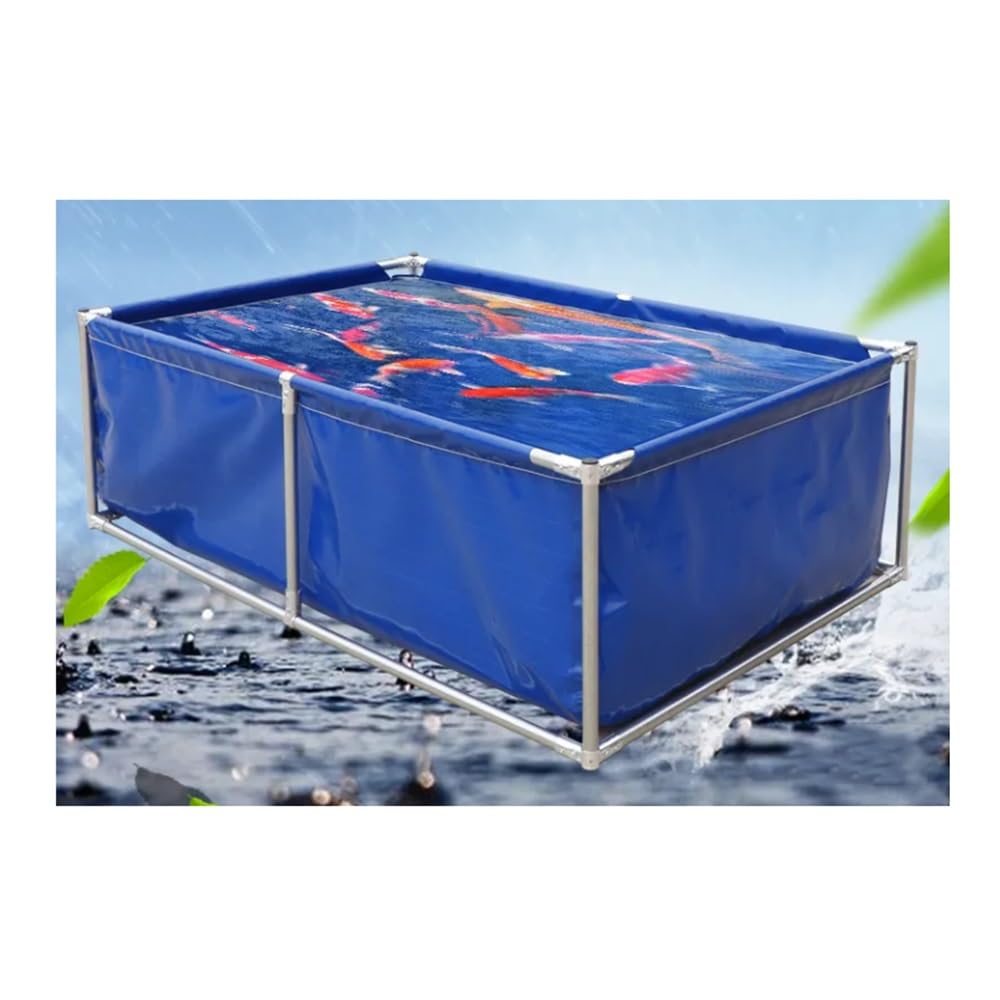Piscina plegable de tela extra gruesa para uso doméstico, balcón, 300 x 300 x 80 cm, perfecta para relajarse, portátil