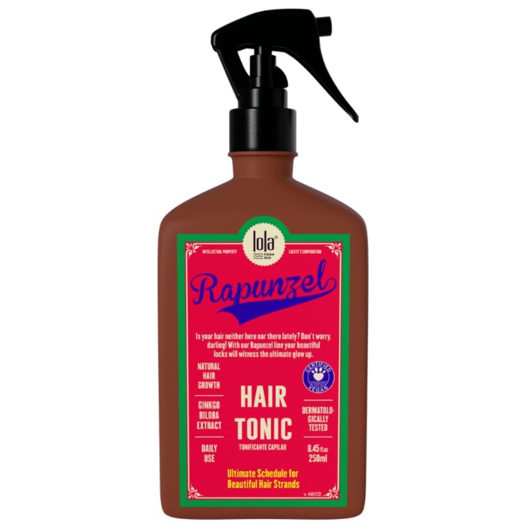 Lola From Rio – Rapunzel Hair Tonic Spray for Women – Hair Strengthening Treatment – Thickening Spray for Fine Hair – Supports Fuller, Healthier-Looking Hair – 8.45 fl oz