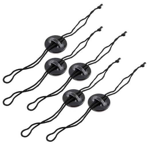 2pcs Safety Buckle Tethers Keeper Sticker Mount, Hanging Rope Sports Camera Accessories