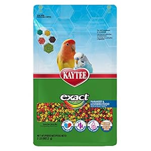 Exact Rainbow Daily Diet for Parakeets & Lovebirds – 2 lb