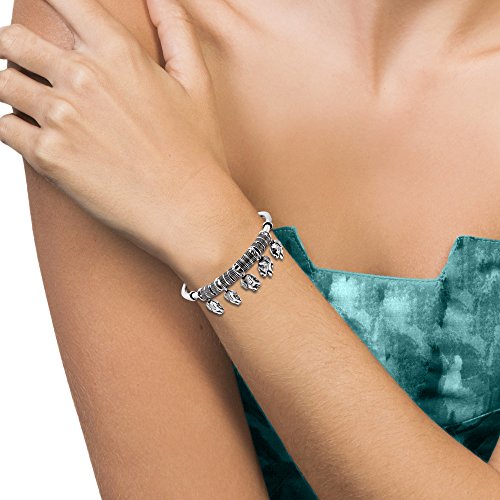 Aeravida Balinese Five Dangle Elephant Sterling Silver Cuff Bracelet | 925 Sterling Silver Bangle Bracelet | Open Bangle Bracelet For Women | Sterling Silver Bracelet #TOP5