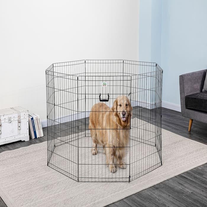 Go Pet Club 42-Inch High Wire Play Pen 8-Panels