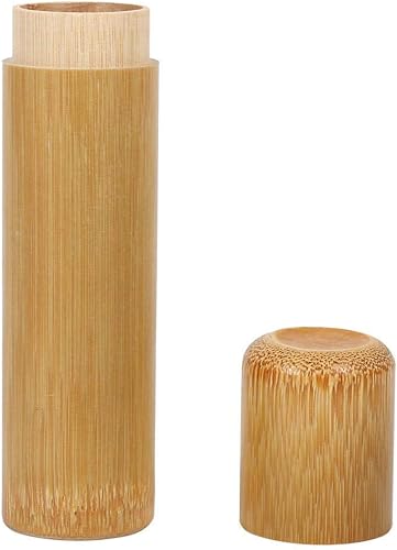 Miniatura 7 de AUNMAS Tarro de té, 1 unidad, forma redonda, portátil, hecho a mano, contenedor de almacenamiento, caja de almacenamiento para uso doméstico (2.523)