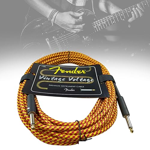 Aosekaa Linha Balanceada de Interconexão, Cabo de Instrumento Elétrico, Cabo de Guitarra Profissiona