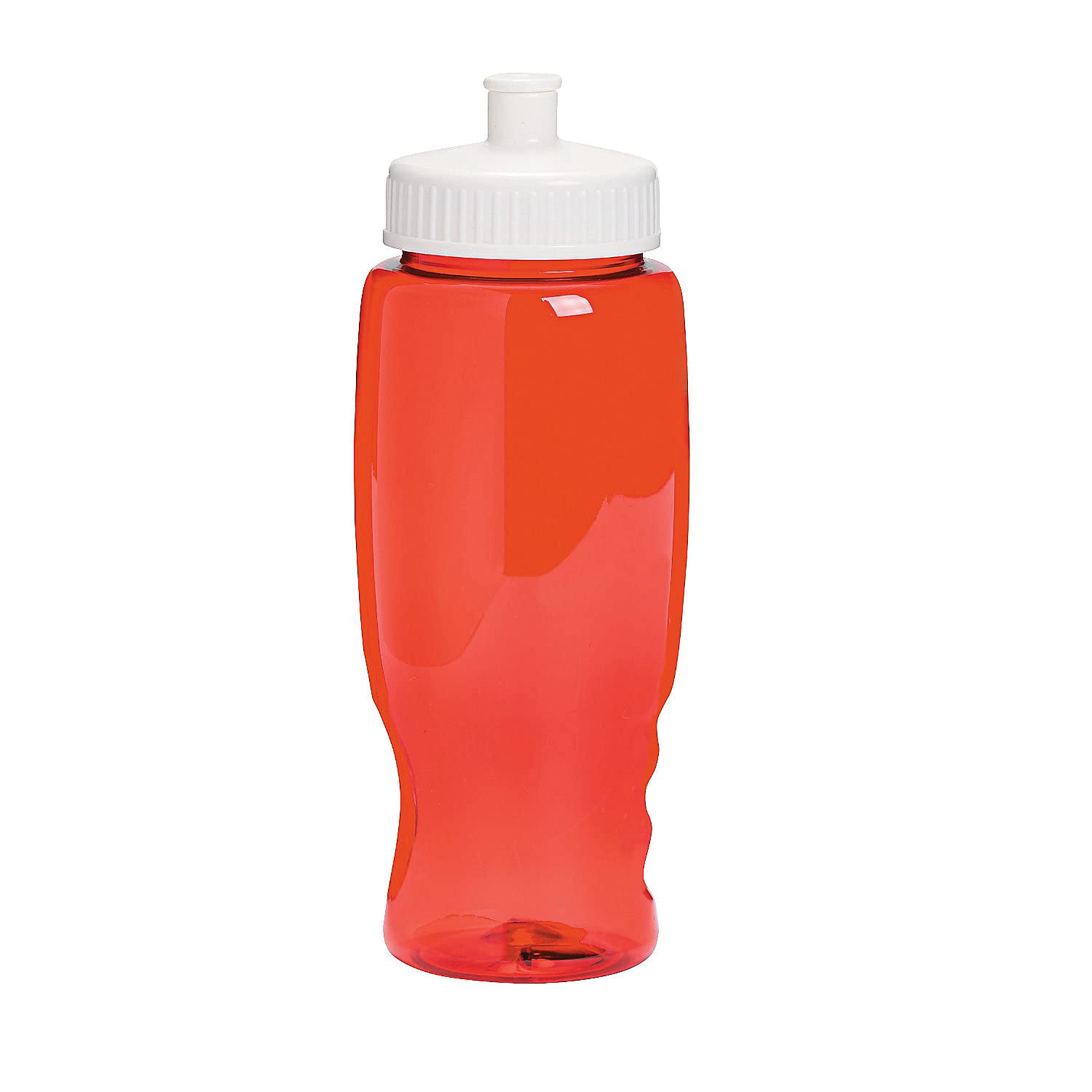 Fun Express 27 oz Red Plastic Water Bottles - 50 Pieces
