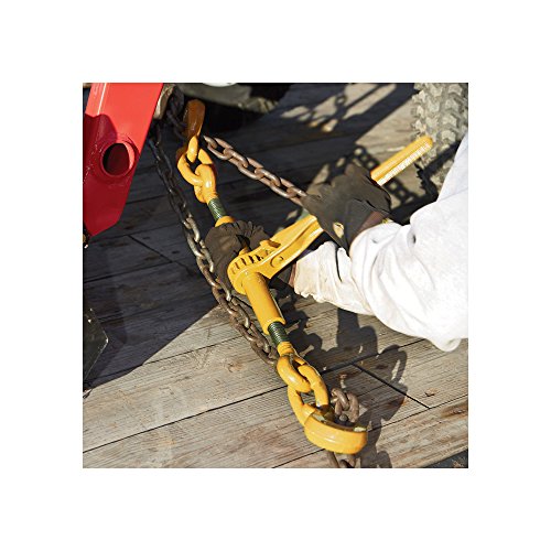 Image of KingChain | Ratchet Load Binder with Hooks for 3 /8-in to 1 /2-in G70 Chain