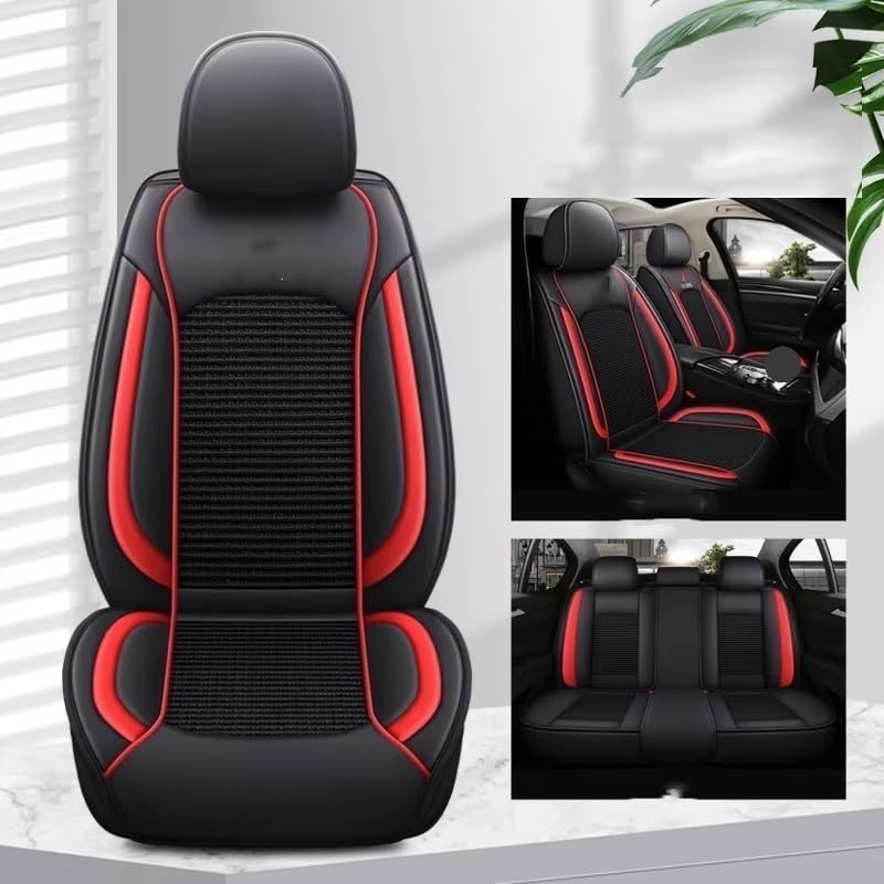 Housse de siège auto anti chaleur en soie glacée pour Audi A4 A7 C6 C7 Q5 X3 - 2