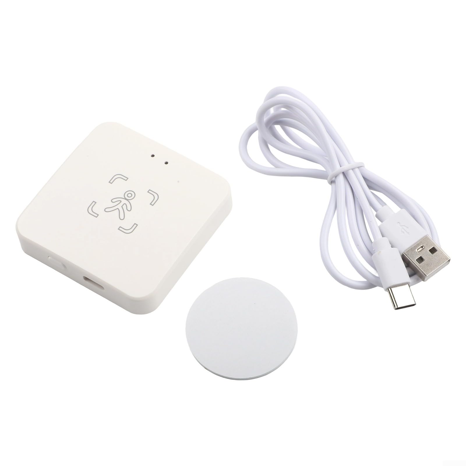 10 sensores inteligentes de presencia humana, detección de movimiento de 10 m con tecnología de onda de mm, para Wi-Fi de 2,4 GHz, sensor de luz 0 – 3000 lux, compatible con aplicación Studvin, para
