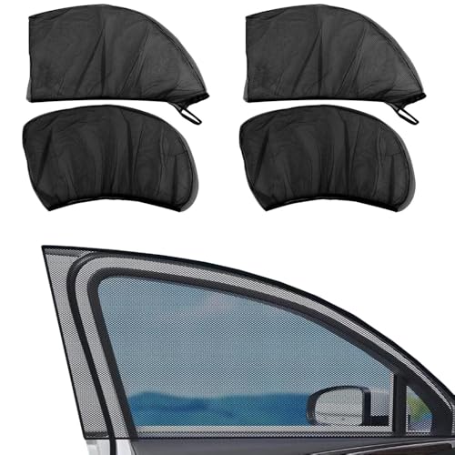 WENINETIES Insektenschutzgitter Ersatz für Peugeot Traveller 5/V 2016-2025, Sonnenblende Auto Netz Seitenfenster Meshmaterial Magnetisches Insektennetz für Outdoor Camping