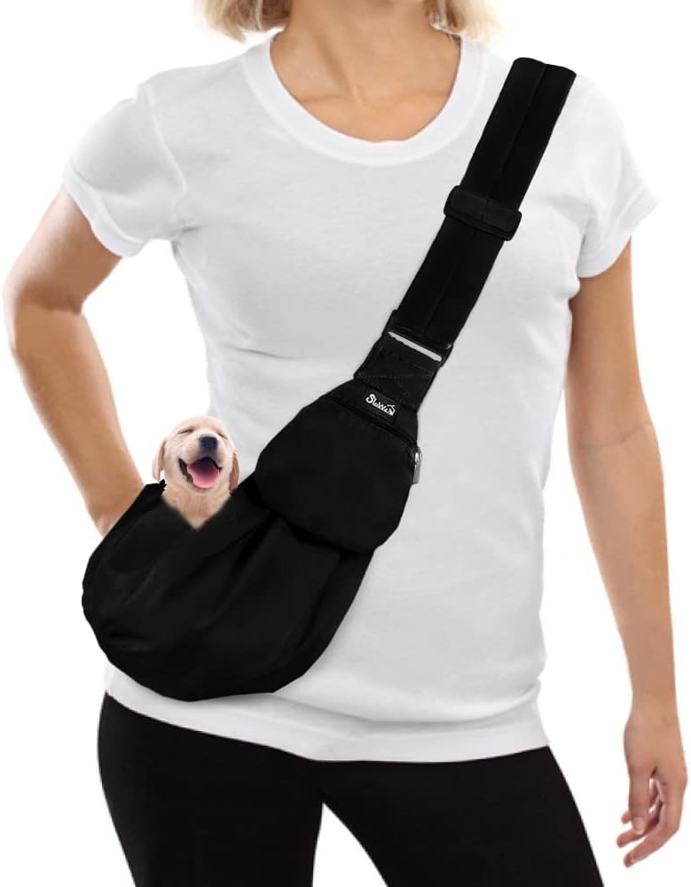 SlowTon Dog Carrier Sling Thick Padded Adjustable