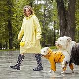 GUGUMIMI Damen Gummistiefel Wasserdicht, Hohe Weitschaft-Regenstiefel, Rutschsicher & Komfortabel für Regentage und Garten, Rosa Blumen, 38 EU