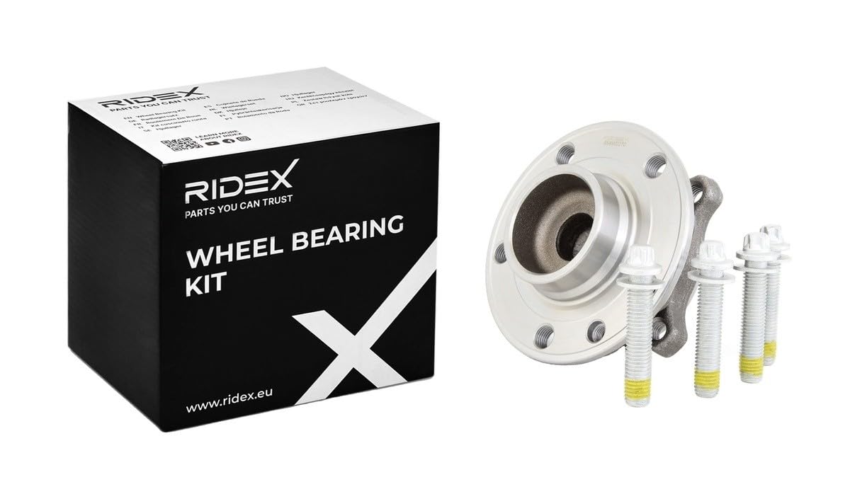 RIDEX 654W0270 Kit cuscinetto ruota Posteriore Sinistra Destra con sensore ABS integrato con bulloni/viti Compatibilità con ALFA ROMEO 159 Sportwagon 939