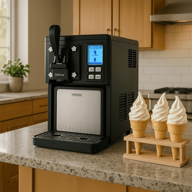 Deliciosa - Deliciosa - Machine à Glace 3 En 1-1,5 L - écran Lcd - 250 W