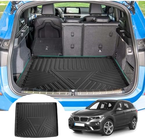GAFAT Compatible with BMW X1 F48 2016-2022 Boot Mat, TPE All-Weather ...
