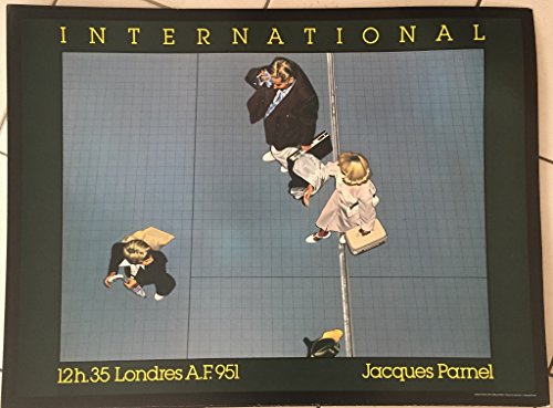 Poster Jacques Parnel Londres Af 951 deco interieure voyage et evasion urbaine