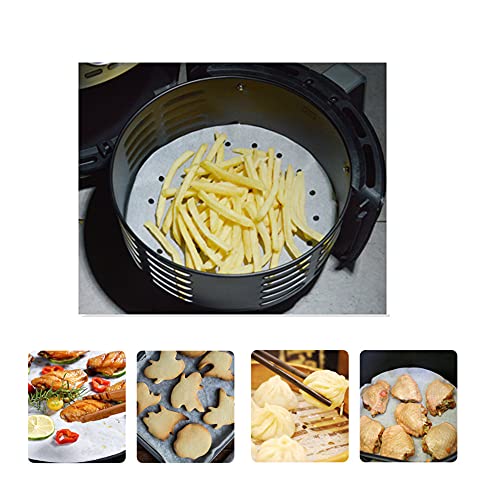 Carta Antiaderente Rotondi Carta per Friggitrice