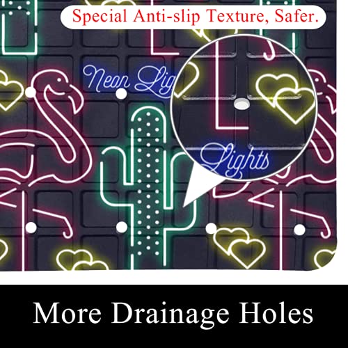 Tapis de bain antidérapant grande taille ventouses douche sécurité bébé - 3