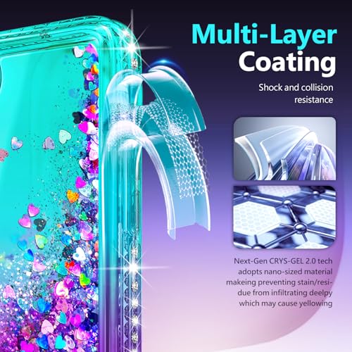 Coque iPhone 7 Plus dégradé violet idéale pour les sorties et selfies - 6