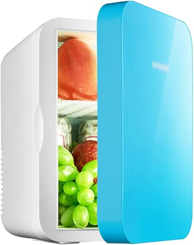 Mini refrigerador azul -12v220v calentador de coche de doble voltaje, 6L congelador portátil compacto para el hogar, puede almacenar leche disponible en Yaxa Venezuela