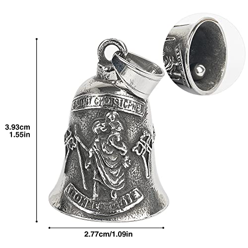 Image of Motorcycle Bell for Luck, Drive Safe Cycling Bells For Bikers Riders